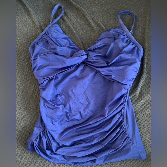 BAKU Swim Baku Tankini Top Blue Size 4 Poshmark